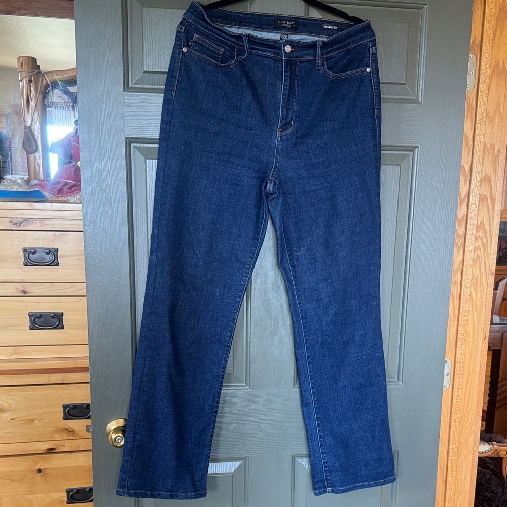 Judy Blue Women's High Rise Dark Blue Jeans